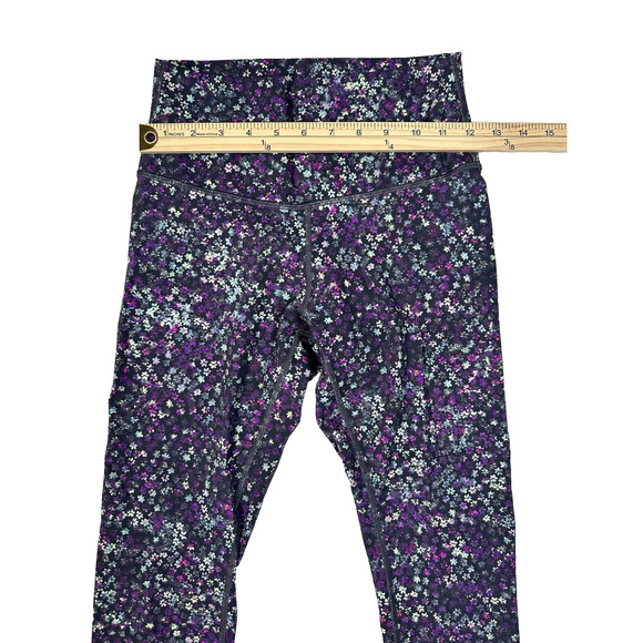 Lululemon Wunder Under High-Rise Tight Leggings 25" Full-On Luxtreme Floral Sz 6 - Picture 6 of 6